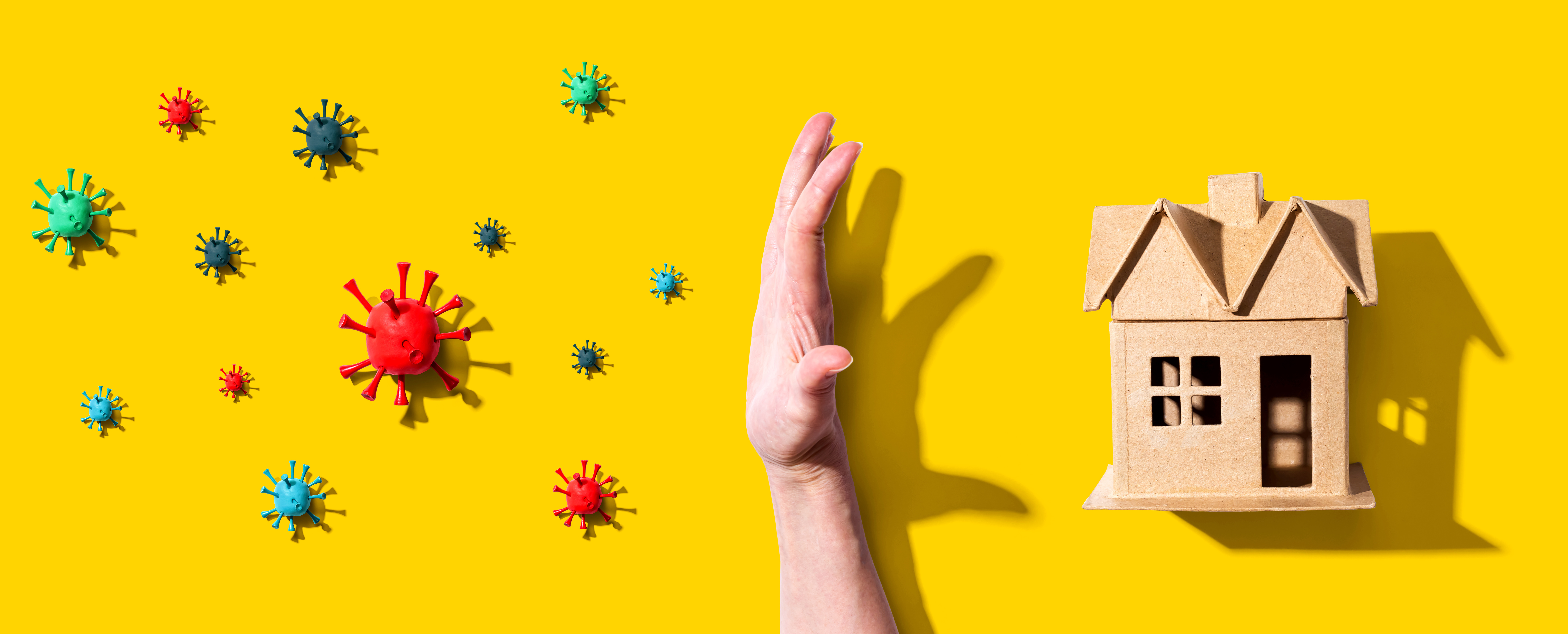 Coronavirus covid-19, rester à la maison distanciation